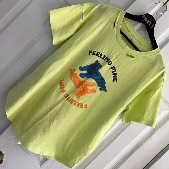 Aerie Feeling Fine Distressed T-Shirt - Picture 10 of 10